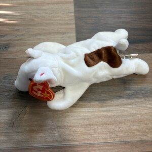 Vintage (1999) Ty Beanie Babies “Butch” the Bull Terrier w/Hang Tag 9” Plush